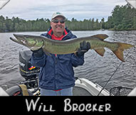 Past Hunter Will Brocker hooked this 42 1/4-inch beauty guided by Cliff Benbenek