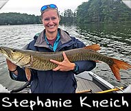 Past Hunter Stephanie Kneich landed this 40.25-inch beauty while being guided by Jim Salber