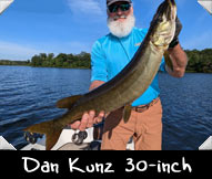 Past Hunter Dan Kunz landed this 30-inch beauty guided by Jason Long